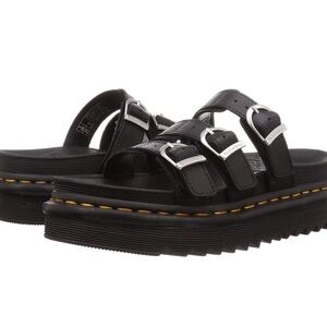 Dr. Martens Black Platform Sandals